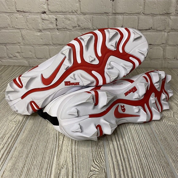 Nike Alpha Menace 3 Shark Football Cleats Men’s 12 White CV0582-103 New main image 6